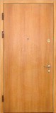 Металлическая дверь в квартиру с ламинатом снаружи и внутри